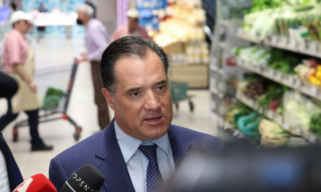 Γεωργιάδης: Ανταγωνισμός σε σούπερ μάρκετ για καλάθι του νοικοκυριού