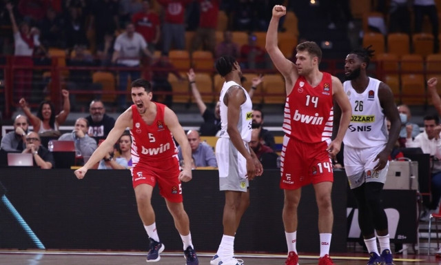 Ολυμπιακός - Παρτιζάν 87-58: Επέστρεψαν στις νίκες οι «ερυθρόλευκοι»
