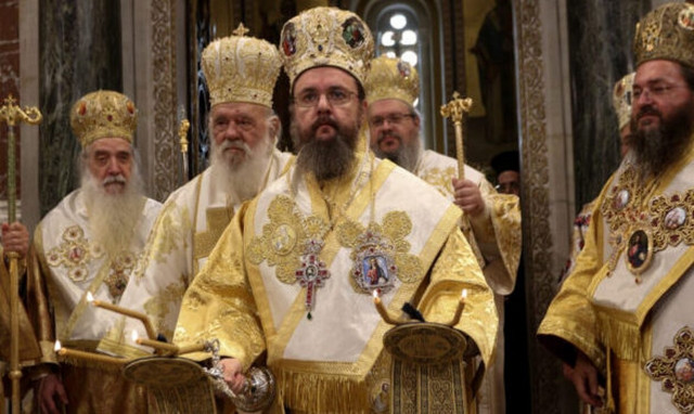 Ενθρόνιση Μητροπολίτη Αιτωλίας και Ακαρνανίας Δαμασκηνού στο Μεσολόγγι