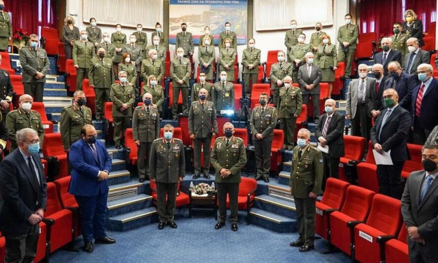 401 ΓΣΝΑ: Φλώρος και Λαλούσης στην τελετή για τα 50 χρόνια λειτουργίας