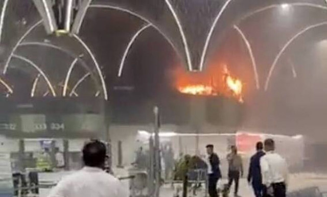 Ιράκ: Φωτιά στο αεροδρόμιο της Βαγδάτης