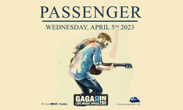 Ο Passenger για πρώτη φορά ζωντανά στην Αθήνα