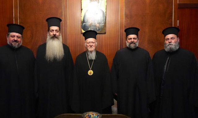 Συνάντηση με Μητροπολίτες είχε στο Φανάρι ο Οικουμενικός Πατριάρχης