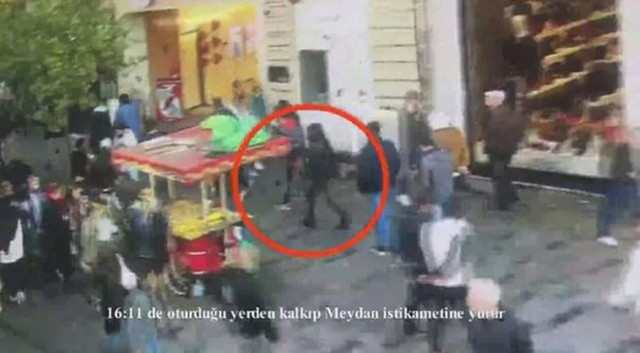 Καρέ – καρέ η πορεία της βομβίστριας μέχρι το μακελειό στην Ιστικλάλ