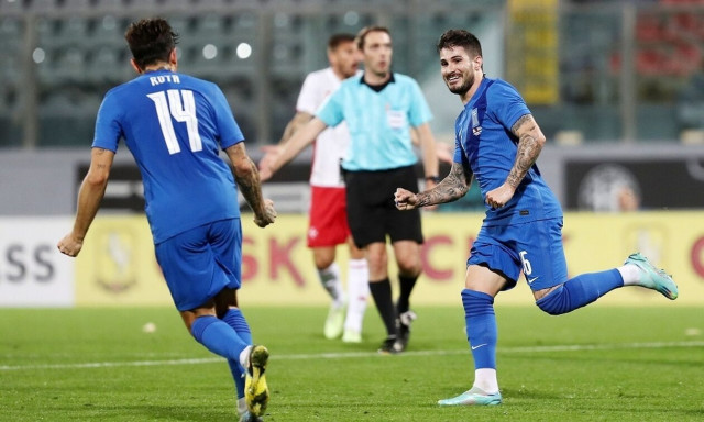 Μάλτα – Ελλάδα 2-2: Ο Φούντας γλίτωσε την Εθνική από φιλική ήττα