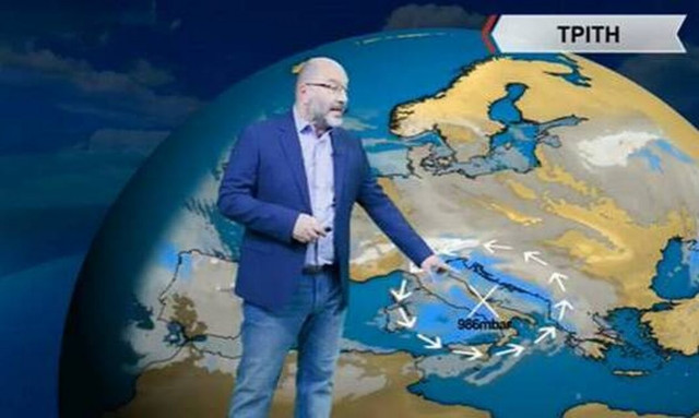 Αρναούτογλου: Σκάει μετεωρολογική βόμβα– Τι θα συμβεί τα επόμενα 24ωρα