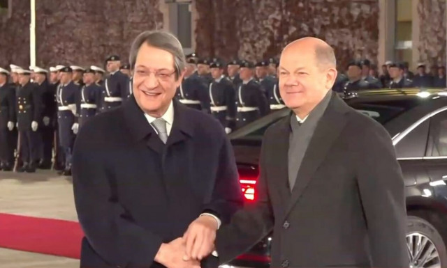 Συνάντηση Σολτς-Αναστασιάδη: Στήριξη Γερμανίας για λύση στο κυπριακό