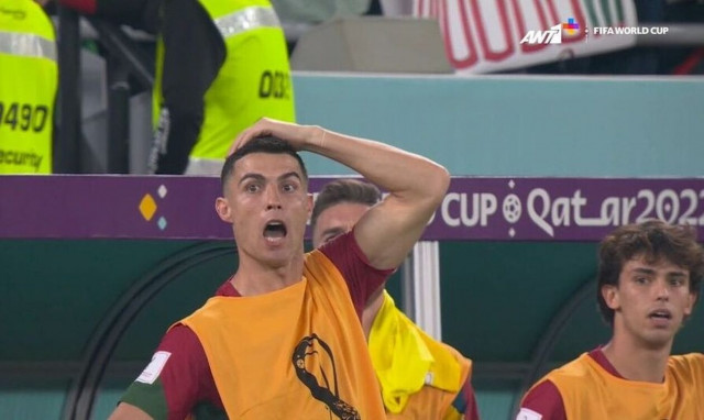 Μουντιάλ 2022: «Τρελάθηκε» με την ευκαιρία της Γκάνας ο Ρονάλντο