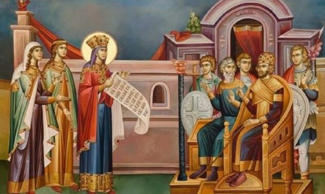 Πώς η Αγία Αικατερίνη έκανε χριστιανούς 50 ρήτορες