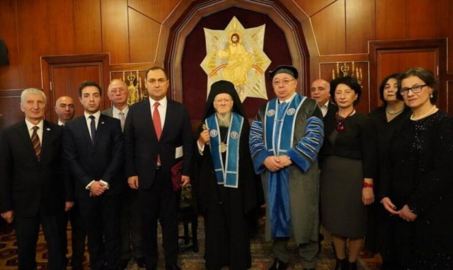 Βαρθολομαίος: Επίτιμος Διδάκτορας Πανεπιστημίου της Γεωργίας