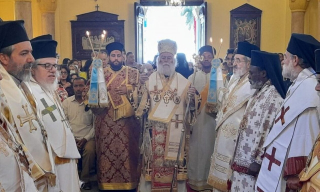 Θυρανοίξια Ναού Αγ. Αικατερίνης στο Σουέζ