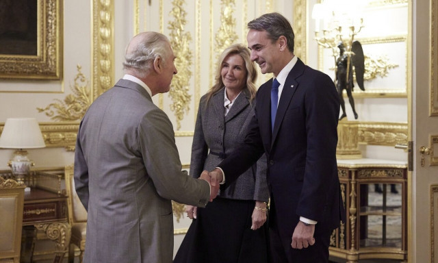 Μητσοτάκης: Σε θερμό κλίμα η συνάντηση με τον Βασιλιά Κάρολο