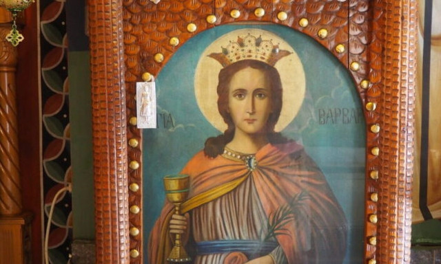 Λείψανο της Αγίας Βαρβάρας στην Ραφήνα