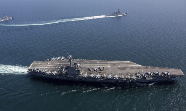 ΗΠΑ: Εννέα τραυματίες από πυρκαγιά σε αμερικανικό αεροπλανοφόρο