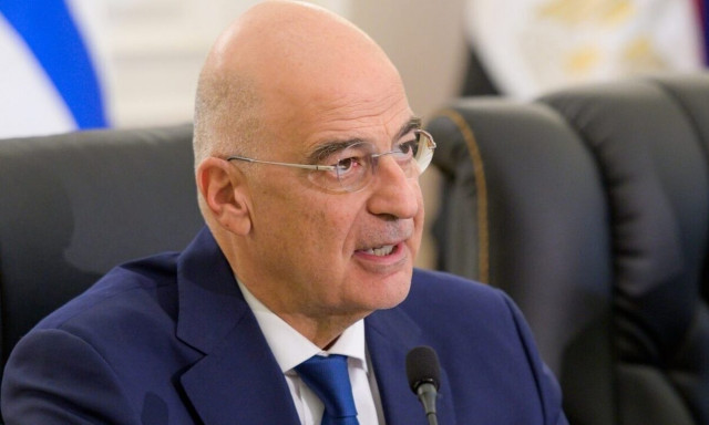 FM Dendias meets with US Ambassador Tsunis