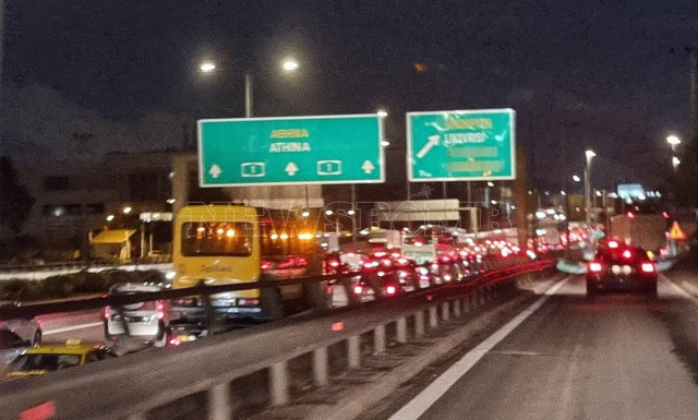 Κίνηση: Στο «κόκκινο» η κάθοδος του Κηφισού