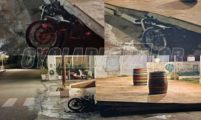 Σύρος: Σοβαρό τροχαίο για 15χρονο – Μεταφέρθηκε στο «Αγία Σοφία»