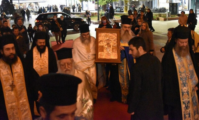 Στον Μητροπολιτικό Ναό του Βόλου η Παναγία της προσφυγιάς