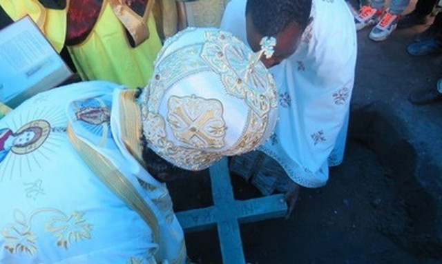 Τέθηκε ο θεμέλιος λίθος του ναού της Αγίας Βαρβάρας στο Κονγκό