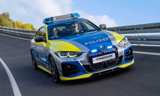 Η BMW i4 και ως περιπολικό