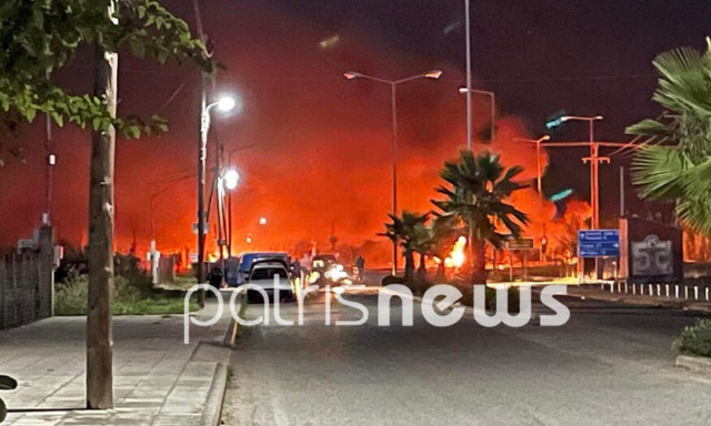 Επεισόδια με Ρομά στα Λεχαινά – Φωτιές στην Πατρών – Πύργου