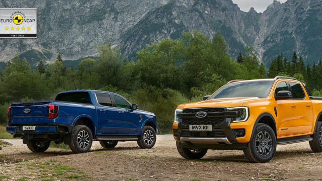 Ford: Το νέο Ranger βαθμολογήθηκε με 5 αστέρια από τον Euro NCAP