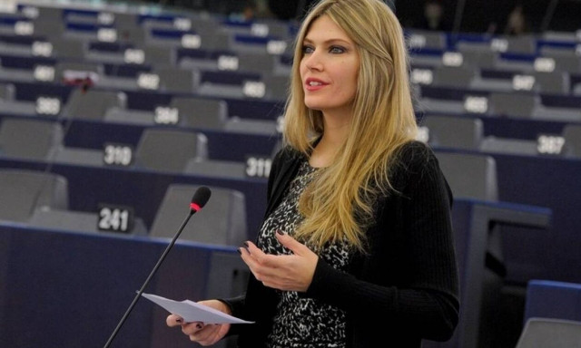 Bags of cash seized at Brussels home of Eva Kaili, say Belgian media