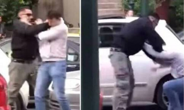 Απίστευτες σκηνές: Οδηγοί παίζουν ξύλο στο κέντρο της Αθήνας – Δείτε βίντεο