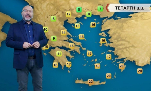 Σάκης Αρναούτογλου: Αλλάζει το σκηνικό του καιρού