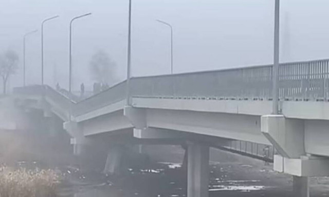 Καταστράφηκε η γέφυρα της Μελιτόπολης