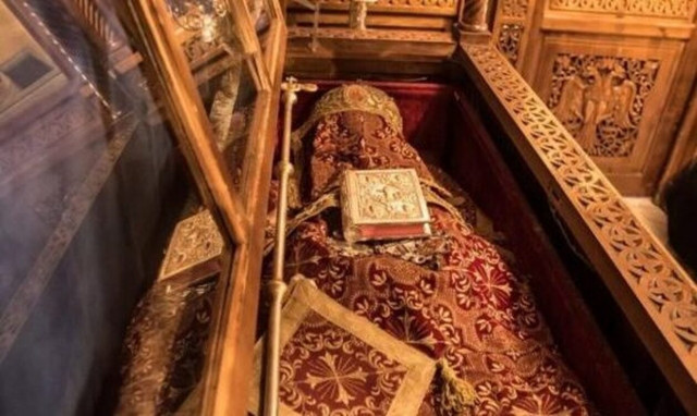 Η εορτή του Αγ. Ελευθερίου, στο ναό όπου βρίσκεται το σκήνωμά του