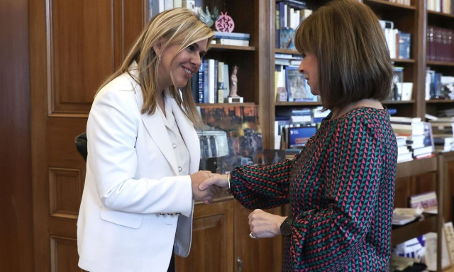 Κατερίνα Σακελλαροπούλου: Συνάντηση με την Υφυπουργό Υγείας Ζωή Ράπτη