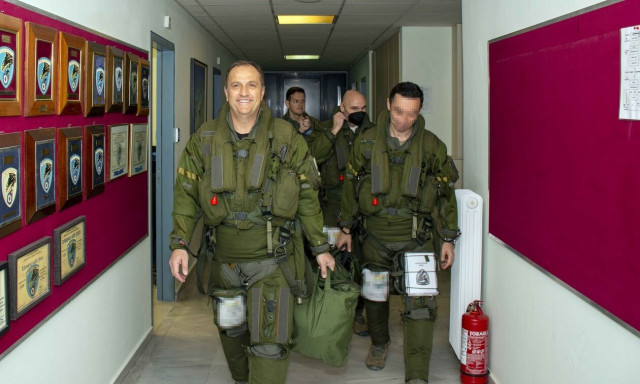 Πολεμική Αεροπορία: Ο Αρχηγός ΓΕΑ, Θεμιστοκλής Μπουρολιάς πέταξε με Rafale