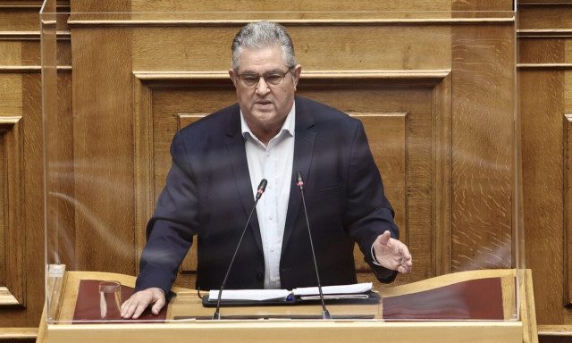 Κουτσούμπας: Αναντίστοιχη η ψήφος του ΚΚΕ για τα 600 ευρώ σε ένστολους
