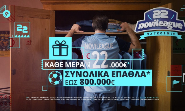 Περισσότερες από 220.000€ μετρητά μοίρασε η Novileague Παγκόσμιο!
