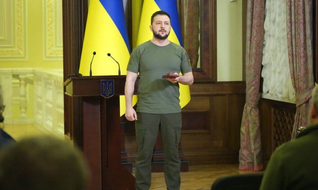 Ο πρόεδρος της Ουκρανίας Βολοντίμιρ Ζελένσκι