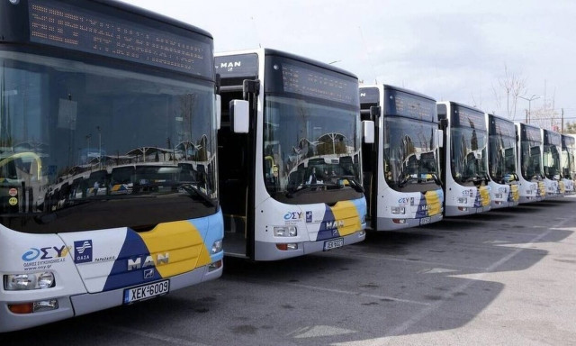 No buses in Athens from 11:00 to 17:00 due to work stoppage