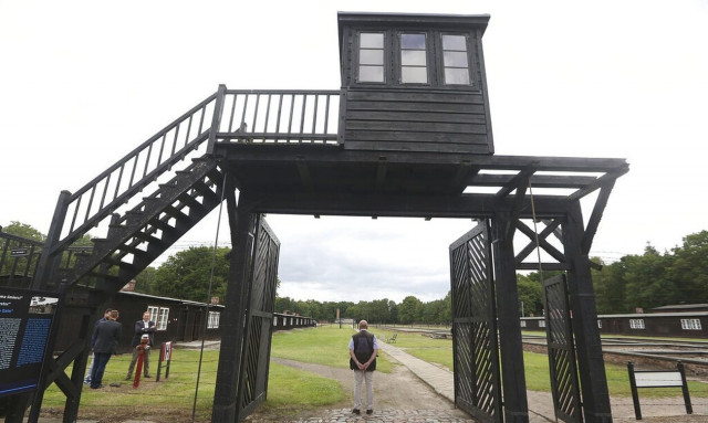 Η είσοδος του ναζιστικού στρατοπέδου συγκέντρωσης