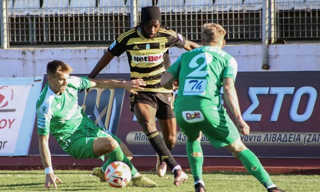 Super League, Λεβαδειακός - Άρης 1-1: «Κόλλησε» με μοιραίο Γκρέι