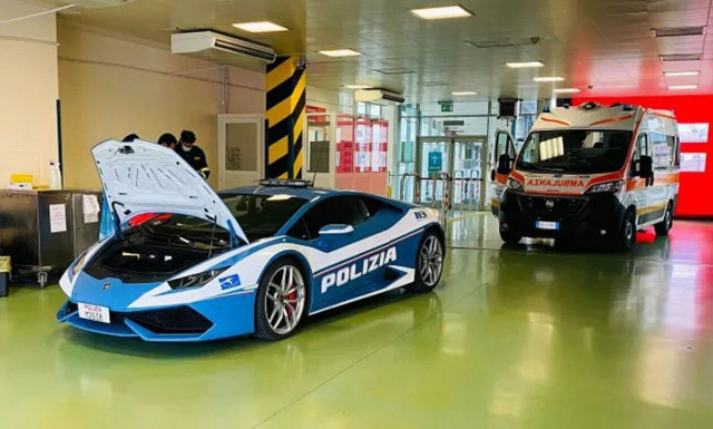 H Lamborghini Huracan σώζει ζωές