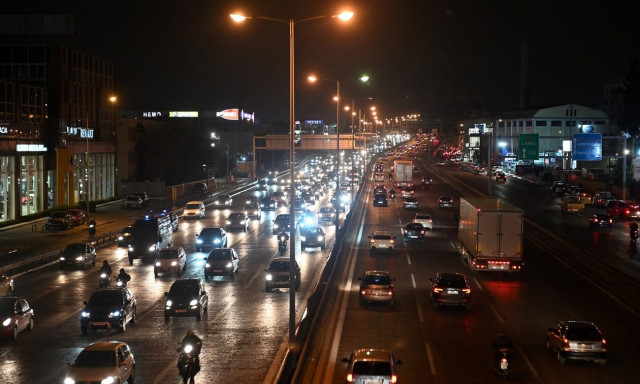 Κίνηση: Χάος στους δρόμους - Στο «κόκκινο» Κηφισός και κέντρο Αθήνας