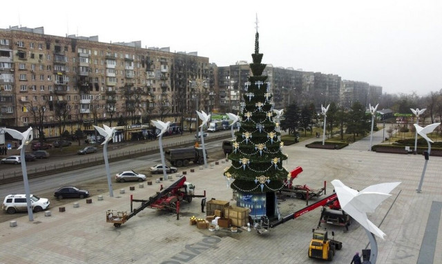 Ουκρανία: Χριστούγεννα με σειρήνες αεροπορικού συναγερμού