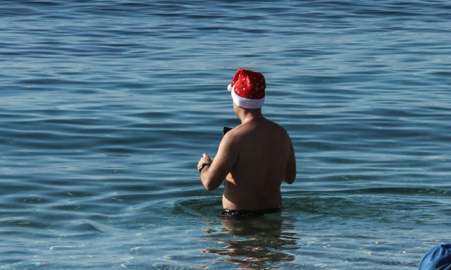 Temperatures reached 20C on Christmas Day in Greece