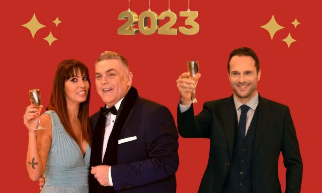 Αντώνης Λουδάρος και Μέμος Μπεγνής στην τελευταία εορταστική εμφάνιση