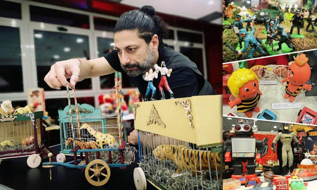 Ο συλλέκτης που έχει σπάνια παιχνίδια από τις αρχές του… 19ου αιώνα