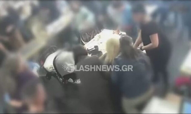 Χανιά: Αθλητής έσωσε γυναίκα που πνιγόταν ενώ έτρωγε (vid)