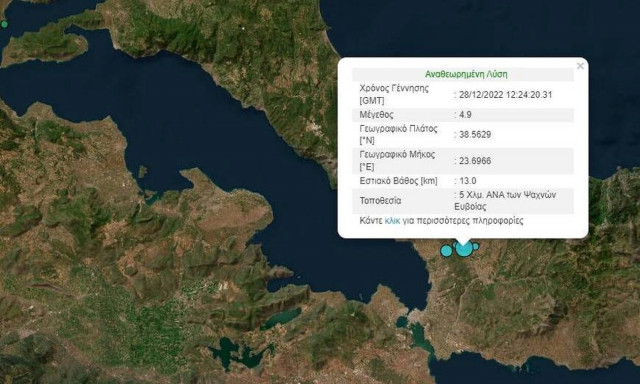 Σεισμός στην Εύβοια: «Νέα εστία», λέει ο Γεράσιμος Παπαδόπουλος