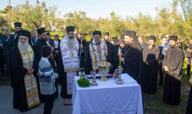 Θυρανοίξια του πρώτου ναού του Οσίου Βησσαρίωνος στη Μεσσηνία