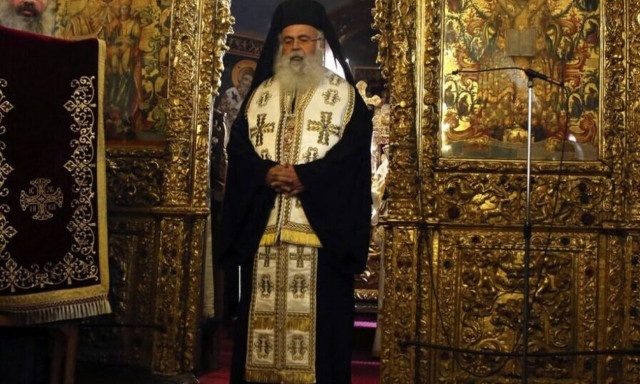 Στην Ενθρόνιση του Αρχιεπισκόπου Κύπρου ο Αθηνών Ιερώνυμος (vid)