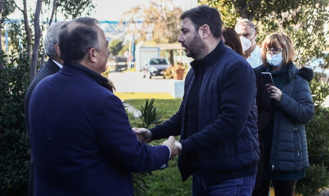 Επίσκεψη Ανδρουλάκη στο νοσοκομείο «Παίδων Πεντέλης»